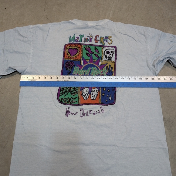 VTG Hard Rock Cafe Shirt Mens XL USA Made Stained - Picture 6 of 6